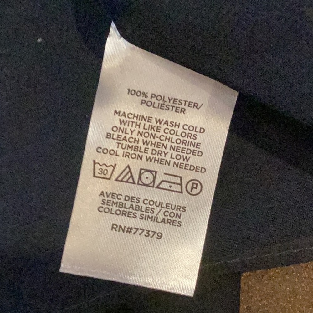 Ann Taylor Factory Sheer Peach Poncho - Picture 6 of 6